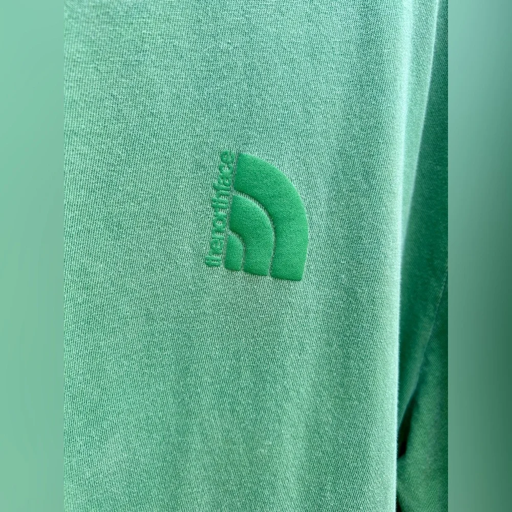 The North Face Shirt  Garment Dye Tee Deep Grass Green 100% Cotton Sz. XXL